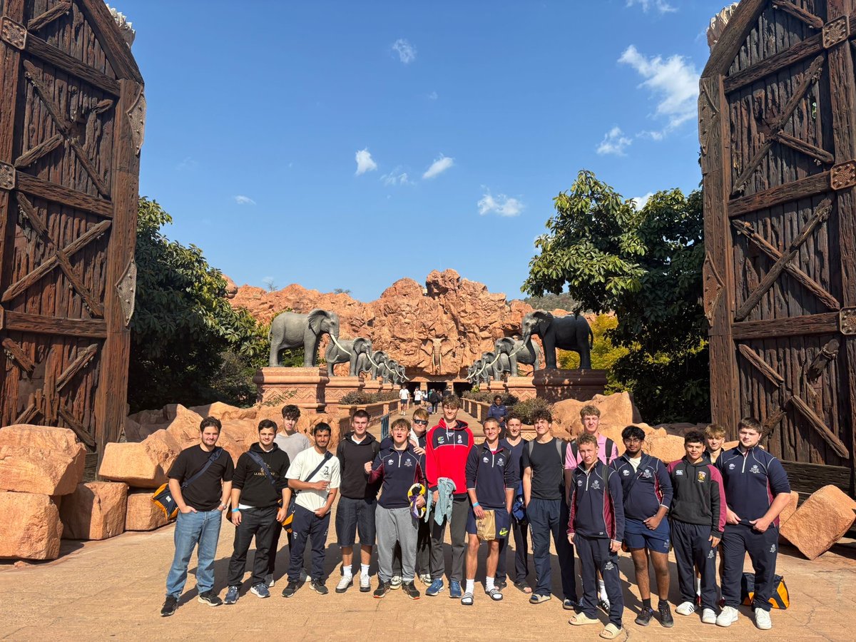 RGSHWSport's tweet image. Senior Rugby Tour - (Tues) Time to check out of Konka Camp &amp;amp; transfer to Sun City to enjoy a full day at Valley of the Waves.
 @edwindoransport  @rgshw  @Hawkinsport  @rgshwboarding #TheRGSHWWay