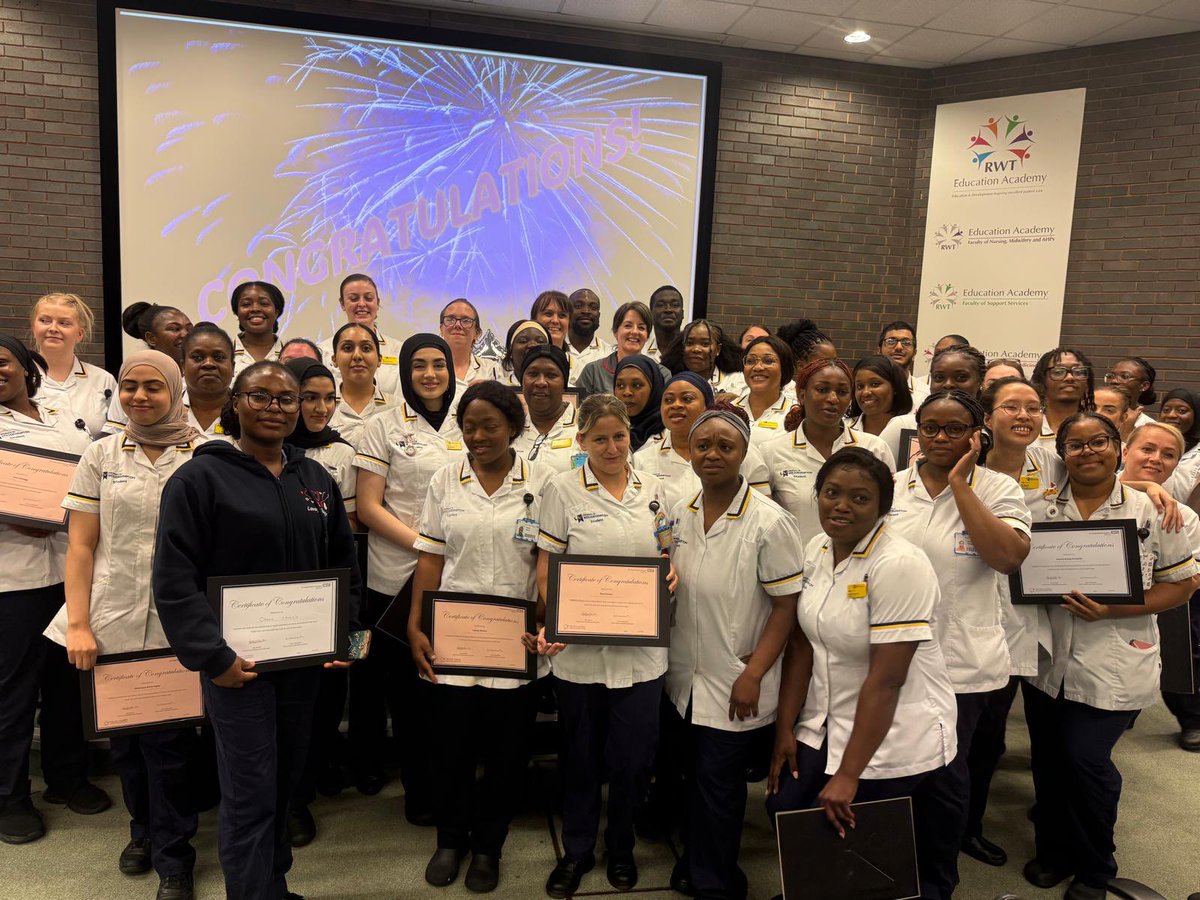 Congratulations to our amazing pre registration students. Thank you for all of your hard work and wish you every success in  next chapter of your careers and development 🧑‍🎓 👩‍🎓 #healthcare #nurses