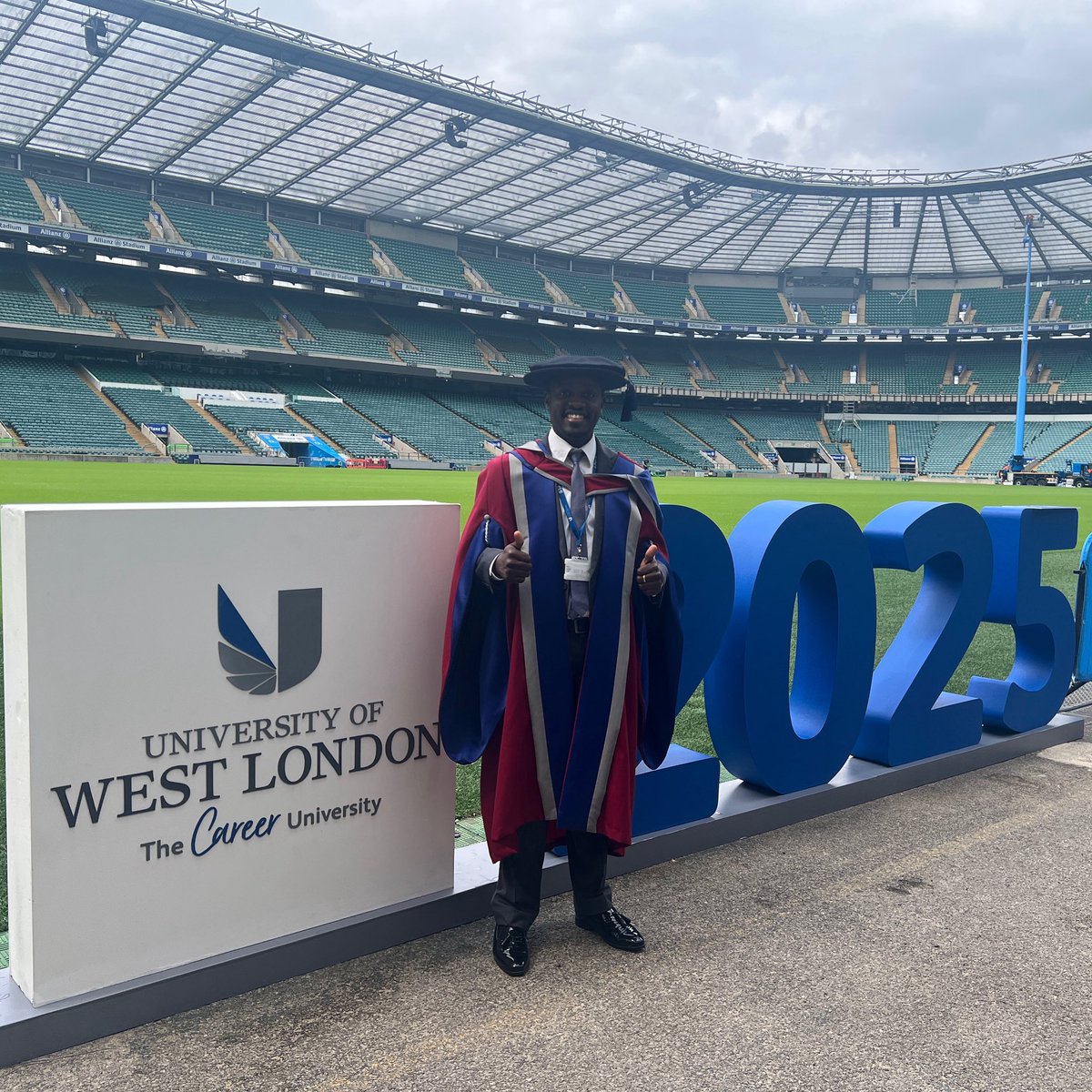 Glad to have been part of the UWL CLBS Graduation Staff Procession conferring degrees. congrats to all the students that made it.