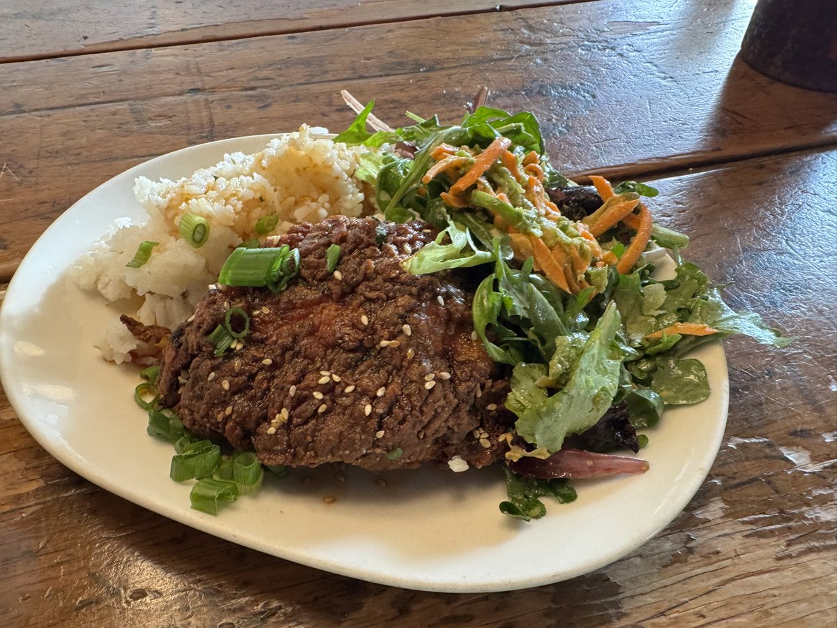 One of my daily tasks is to make a big family style meal for all the employees to eat before service starts, I get to make whatever I want and am encouraged to be original and stretch my imagination for new cooking styles
I’ve been loving my job, very intense but crazy rewarding!