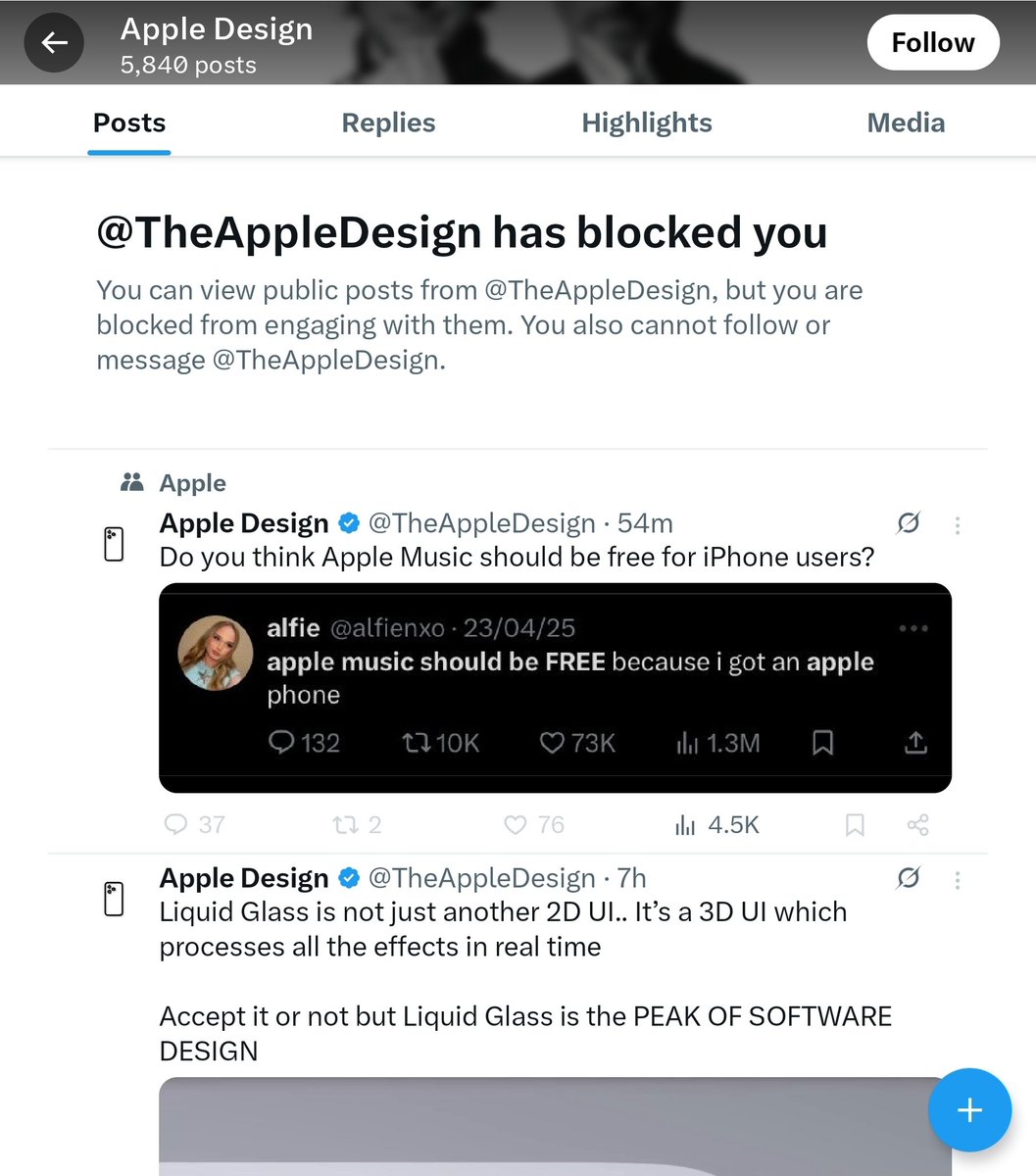 iHateApplee's tweet image. It's finally happened.
They block the creators of the content they steal so they can't be questioned and when I found them out, they block me 馃ぃ