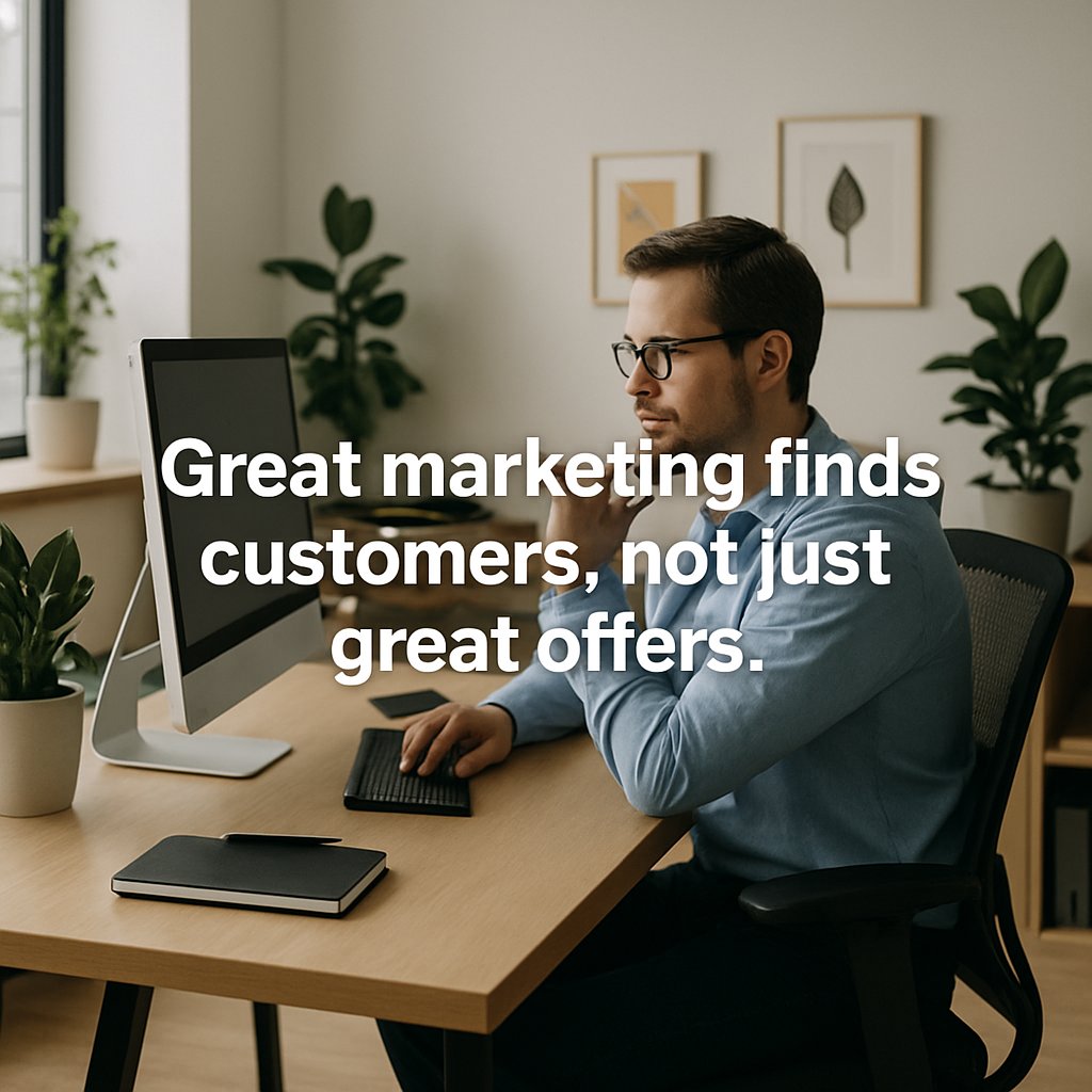 logicsoftsuk's tweet image. You built a solid product.
Hired the team. Nailed the ops.
But leads? Crickets.

Not a product problem.
A visibility problem.

→ Great offers don’t sell themselves.
→ Great marketing does.
Stop chasing. Start attracting.

Let Logicsofts help: logicsofts.co.uk