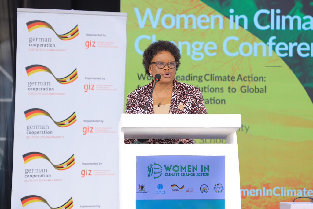 GggiUganda's tweet image. “WiCC Conference continues to be a critical catalyst for women’s visibility in the climate space. It connects community-based innovation with national policy dialogue & fosters Intergenerational mentorship” @MargaretMwebesa Commissioner @CCD_UG
#WiCCA2025 #WomenInClimate