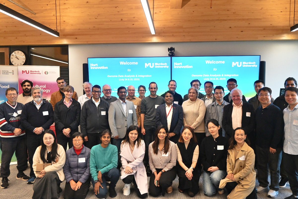 MU_CCFI_Biotech's tweet image. And that's a wrap for Day of the Genome Data Analysis and Integration Workshop! Sincere thanks to all of our speakers for their fascinating presentations, and to all the attendees who have travelled to Perth to be with us today.
Looking forward to more insights, analysis and…