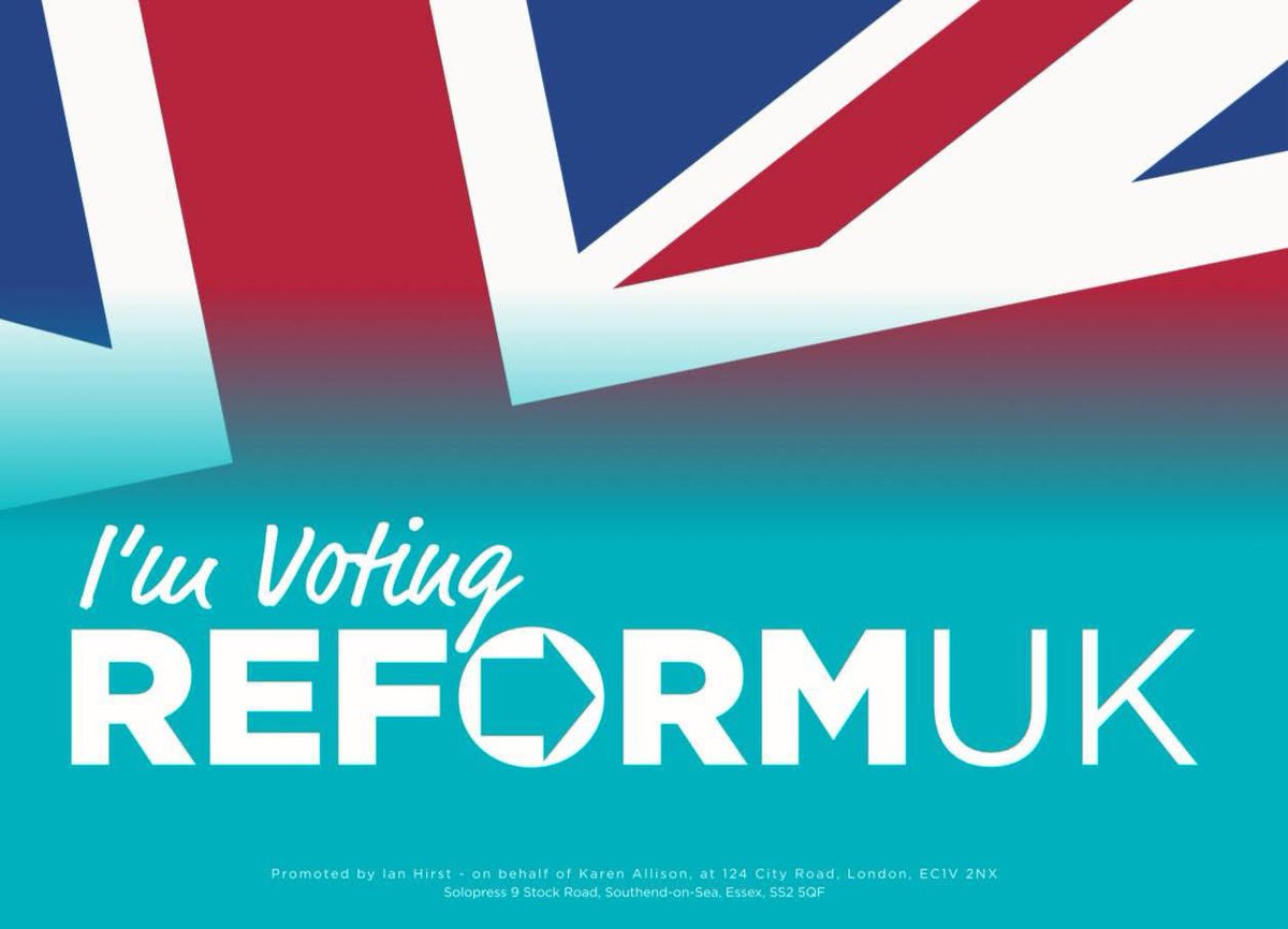 Ethan Powell 🇬🇧➡️ (@ethan_reformuk) on Twitter photo We cannot allow Labour or the Tories to scupper Reform’s chances
I’m incredibly serious about this if we don’t rise to the challenge our country is finished and I really don’t want that
So let’s all unite behind our Leader <a href="/Nigel_Farage/">Nigel Farage MP</a> and fight like hell to get our country We cannot allow Labour or the Tories to scupper Reform’s chances
I’m incredibly serious about this if we don’t rise to the challenge our country is finished and I really don’t want that
So let’s all unite behind our Leader <a href="/Nigel_Farage/">Nigel Farage MP</a> and fight like hell to get our country