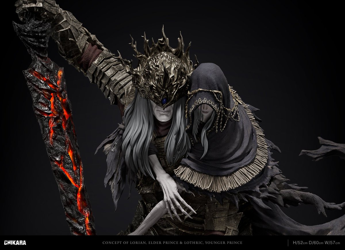 The Twin Princes are here – Check Out this #DarkSouls3 Lorian &amp; Lothric Statue 

Order Now- bucketandshovel.com/pre-order-chik…

#DarkSouls #FromSoftware #ダークソウル3