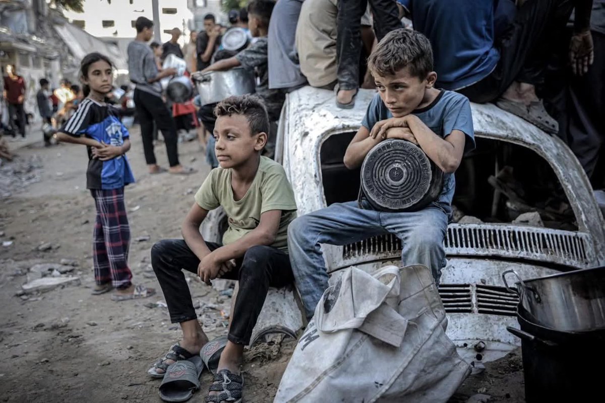 Nothing justifies killing more than 20,000 children. Nothing justifies burning children alive. Nothing justifies starving nearly a million children. Nothing. Not self defense. Not human shields. Not a damn thing.