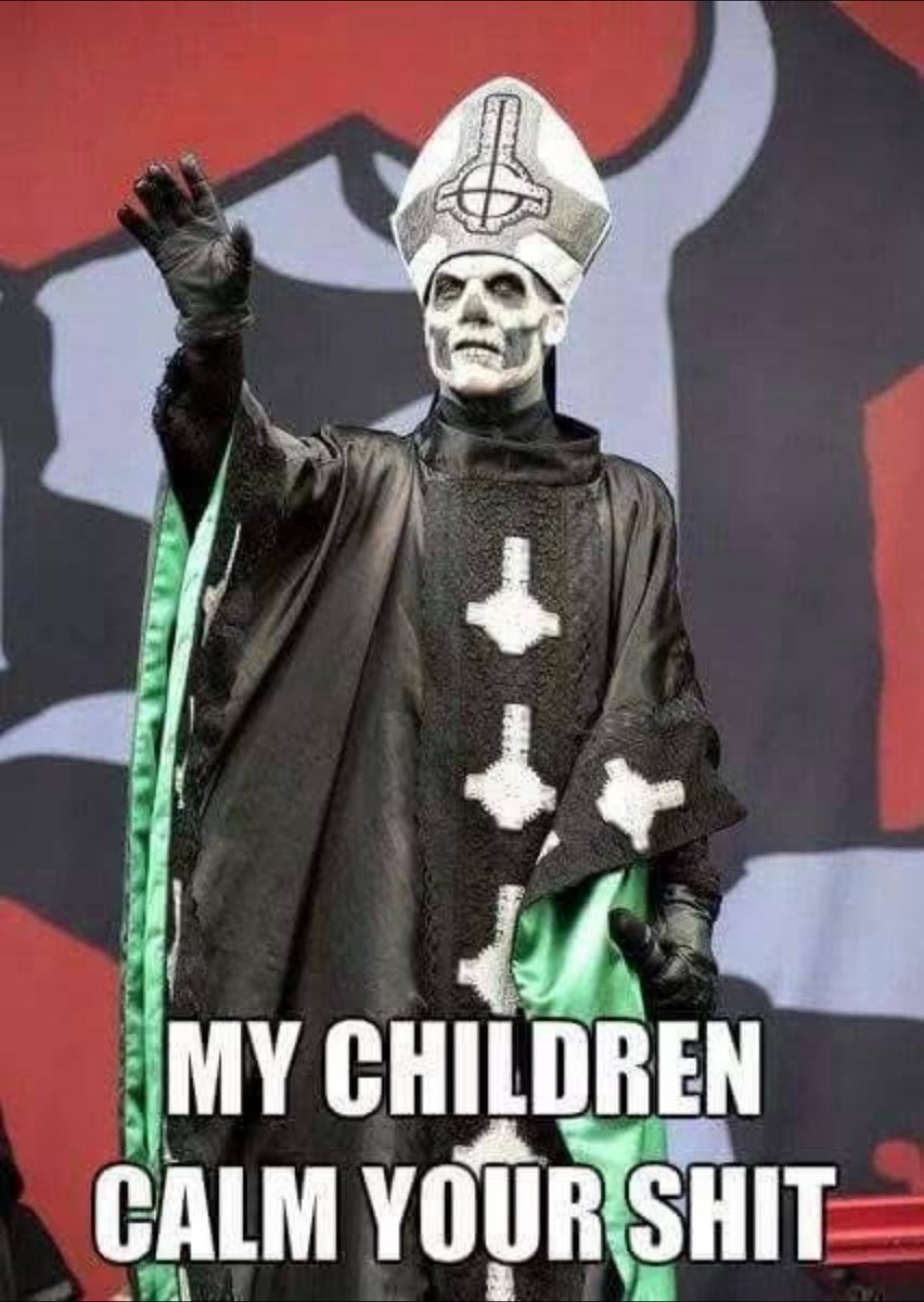 What a week for Ghost. Playing MSG and Fallon??

Why are you still mad? It’s freaking awesome.