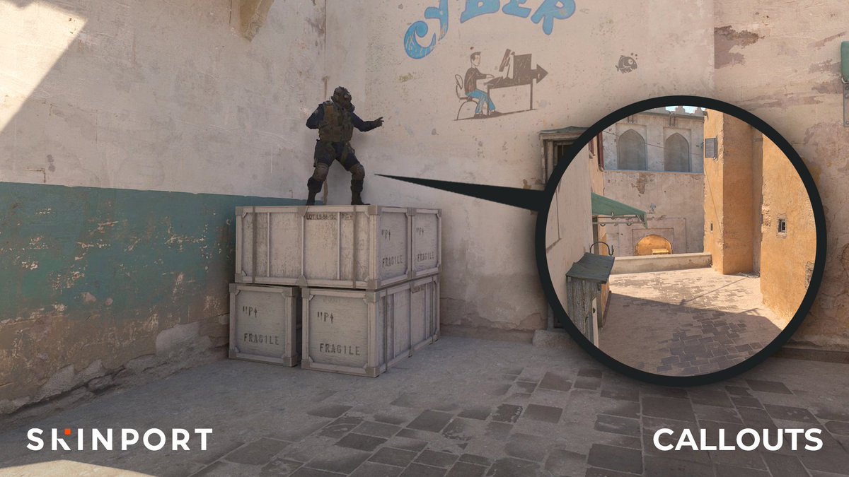 Skinport's tweet image. How do you call this Spot in CS2?