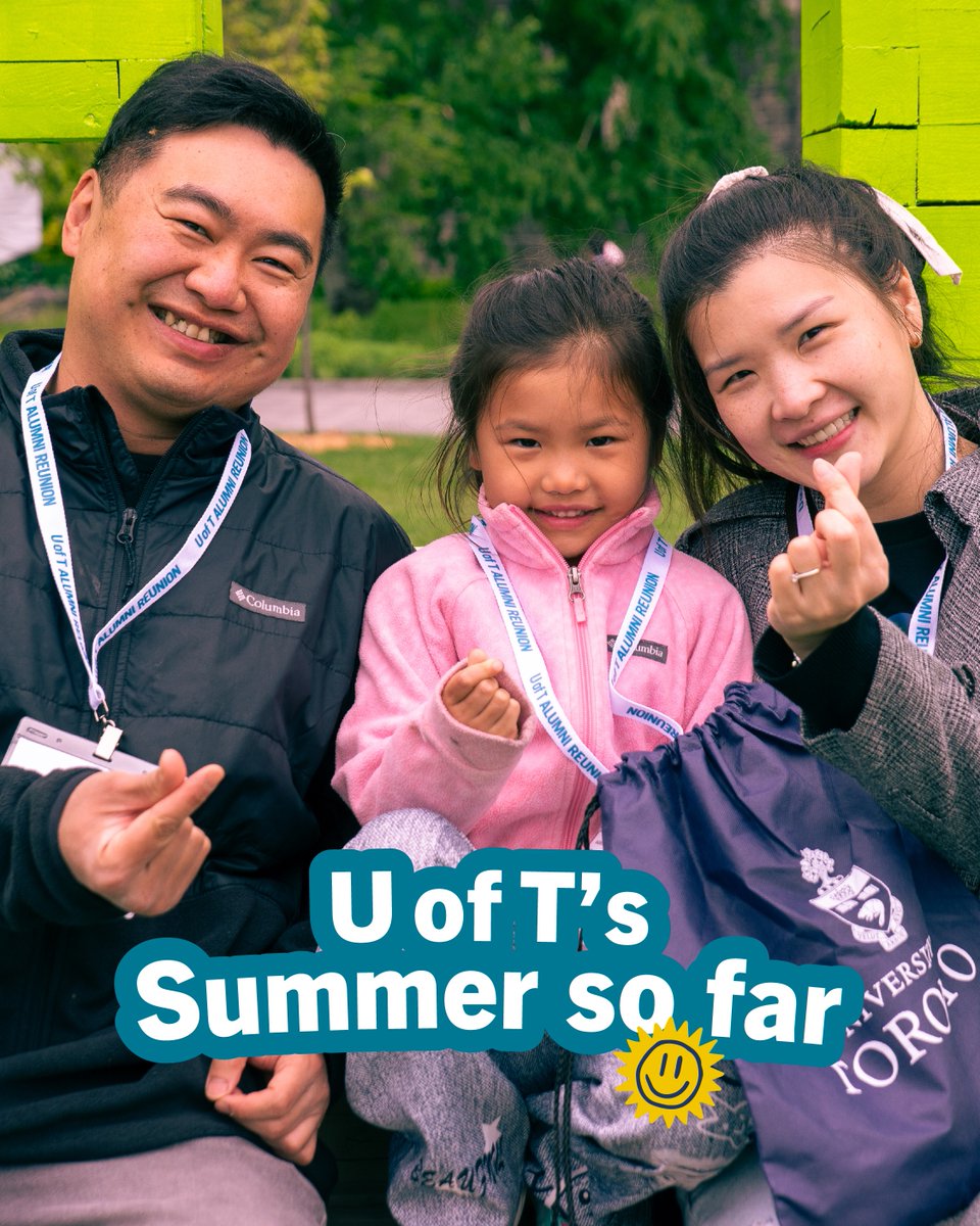 uoftalumni's tweet image. Whether you were celebrating a milestone, reliving old memories or making new ones, @UofT's summer so far has been all about you, our #UofTalumni 💙
What was your favourite U of T event this summer? Let us know in the comments!