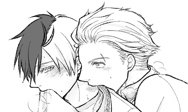 m_dko7's tweet image. 夏服でいちゃこら🍅🌸
ちょっとだけアレな絵なのでワンクッション…

poipiku.com/11315264/11997…