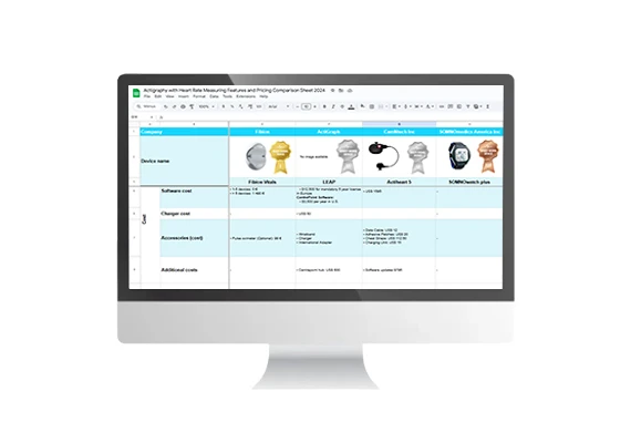 😊Choosing the right 💓HRV monitor just got easier.

Compare top devices in one place with our comprehensive sheet. 📊

👇👇👇

snip.ly/HRV-Sheet

#HeartRateVariability #Research