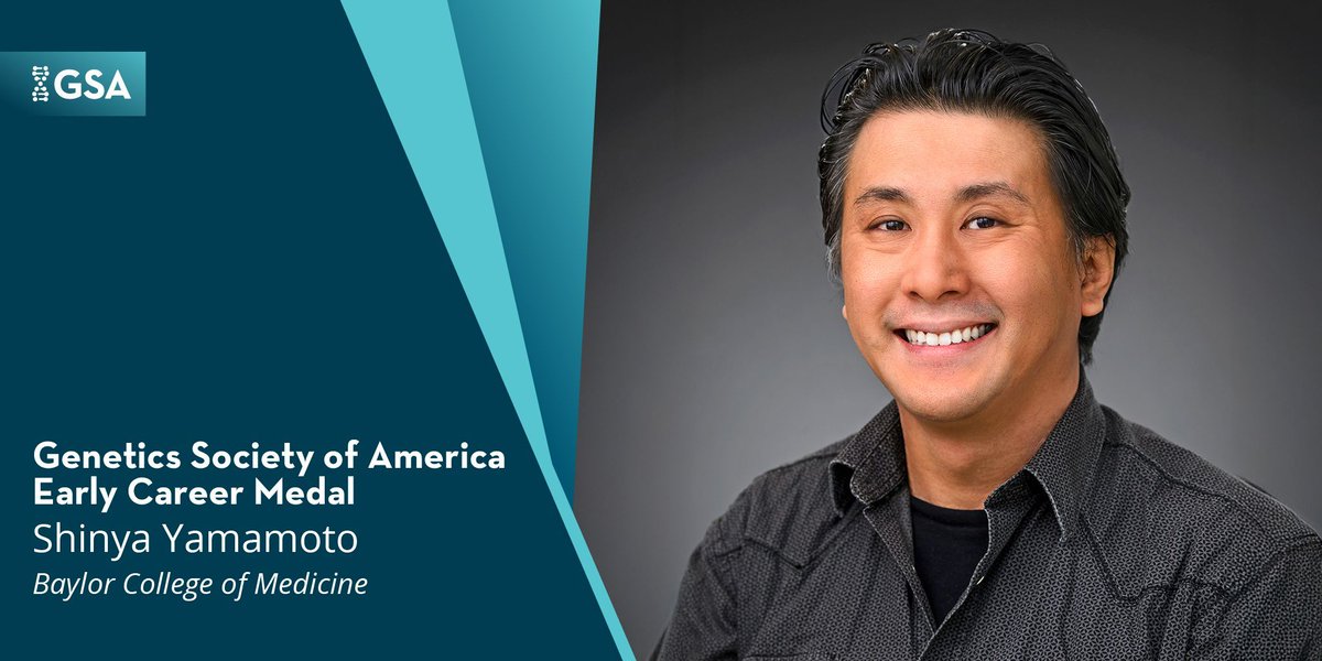 GeneticsGSA's tweet image. TODAY🚨 Join us at 2pm EDT to hear from 2025 GSA Early Career Medal recipient Shinya Yamamoto! In this lecture, Yamamoto will explore how Drosophila serves as a powerful model for uncovering the genetic roots of human disease. 🪰
Register now: buff.ly/mlWrg9C