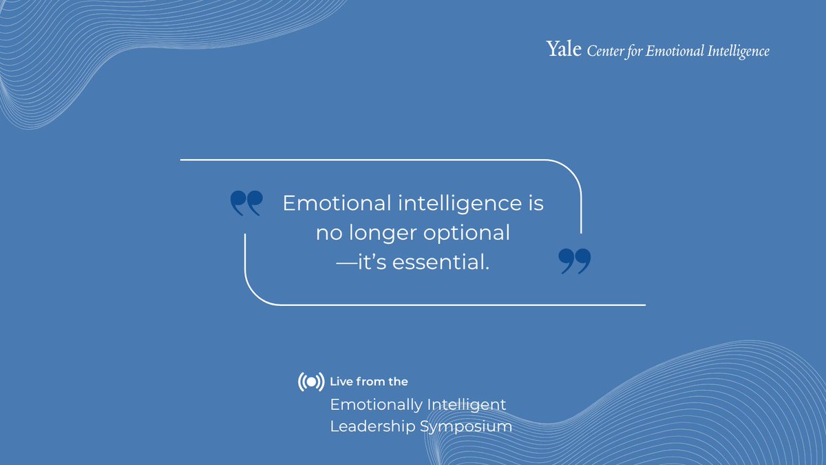 RULER (@rulerapproach) on Twitter photo Research shows leaders with high emotional intelligence improve teacher retention, school climate, and student outcomes. Learn more about Research @yaleemotion .
ow.ly/zsal50WsSna
#EdLeadership #SEL #EmotionalIntelligence #TeacherRetention #SchoolClimate Research shows leaders with high emotional intelligence improve teacher retention, school climate, and student outcomes. Learn more about Research @yaleemotion .
ow.ly/zsal50WsSna
#EdLeadership #SEL #EmotionalIntelligence #TeacherRetention #SchoolClimate