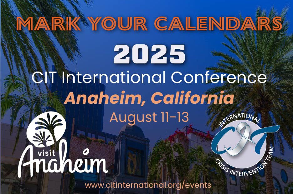 The IACP (@theiacp) on Twitter photo Join the IACP at CITICON25! Learn how Crisis Response Intervention Training enhances Crisis Intervention Team (CIT) programs.
Aug 12 | 1â2:30 PM PT | Anaheim, CA
Register: citicon25.vfairs.com/en
Questions? Email CRIT@theIACP.org.
<a href="/CITIntl/">CIT International</a> <a href="/TheArcUS/">The Arc of the United States</a> <a href="/JeffParishSO/">Jefferson Parish Sheriffâs Office</a> <a href="/DOJBJA/">Bureau of Justice Assistance</a> Join the IACP at CITICON25! Learn how Crisis Response Intervention Training enhances Crisis Intervention Team (CIT) programs.
Aug 12 | 1â2:30 PM PT | Anaheim, CA
Register: citicon25.vfairs.com/en
Questions? Email CRIT@theIACP.org.
<a href="/CITIntl/">CIT International</a> <a href="/TheArcUS/">The Arc of the United States</a> <a href="/JeffParishSO/">Jefferson Parish Sheriffâs Office</a> <a href="/DOJBJA/">Bureau of Justice Assistance</a>
