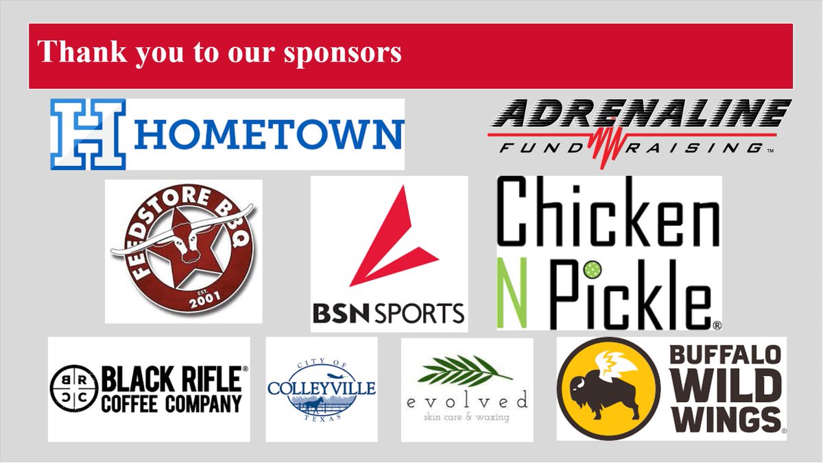 GCISD Athletics Dept. (@gcisd_athletics) on Twitter photo Thank you to all of the businesses that are sponsoring our 2025 GCISD Athletic Department Meeting at Chicken N Pickle today. <a href="/GCISD/">Grapevine-Colleyville ISD</a> <a href="/Supt_GCISD/">Brad Schnautz</a> <a href="/ChickenNPickle/">Chicken N Pickle®</a> <a href="/HomeTownTix/">Hometown</a> <a href="/BSNSPORTS/">BSN SPORTS</a> <a href="/BWWings/">Buffalo Wild Wings</a> <a href="/FeedstoreBBQ/">Feedstore BBQ & More</a> <a href="/AFundraisin/">AdrenalineFundraisin</a> <a href="/CityColleyville/">City of Colleyville</a> <a href="/blckriflecoffee/">Black Rifle Coffee</a> Thank you to all of the businesses that are sponsoring our 2025 GCISD Athletic Department Meeting at Chicken N Pickle today. <a href="/GCISD/">Grapevine-Colleyville ISD</a> <a href="/Supt_GCISD/">Brad Schnautz</a> <a href="/ChickenNPickle/">Chicken N Pickle®</a> <a href="/HomeTownTix/">Hometown</a> <a href="/BSNSPORTS/">BSN SPORTS</a> <a href="/BWWings/">Buffalo Wild Wings</a> <a href="/FeedstoreBBQ/">Feedstore BBQ & More</a> <a href="/AFundraisin/">AdrenalineFundraisin</a> <a href="/CityColleyville/">City of Colleyville</a> <a href="/blckriflecoffee/">Black Rifle Coffee</a>