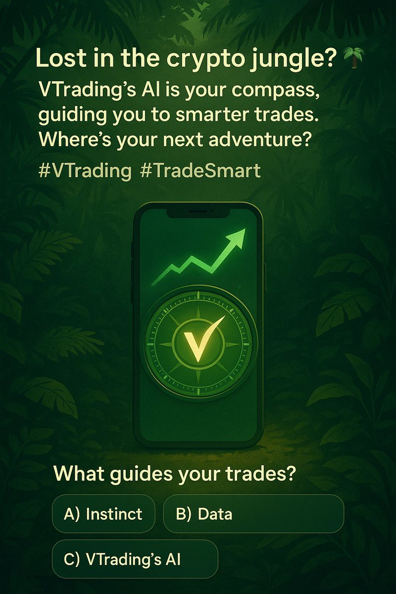 VTrading’s AI: Your Trading Compass

Lost in the crypto jungle? 🌴 VTrading’s AI is your compass, guiding you to
smarter trades. Where’s your next adventure?

 #VTrading #TradeSmart