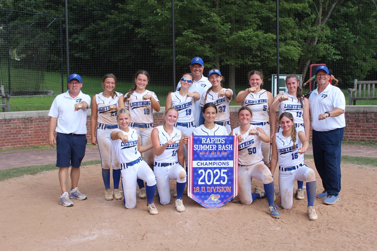 Great time at the Rapids Summer Bash now onto War at the Shore in New Jersey. Let's go Lightning!!!