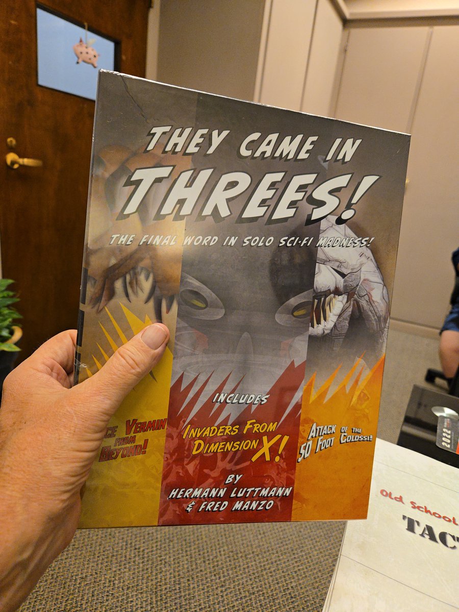 Soon.... Also pictured...Thomas the Intern's knee. The Old School Tactical rulebook.