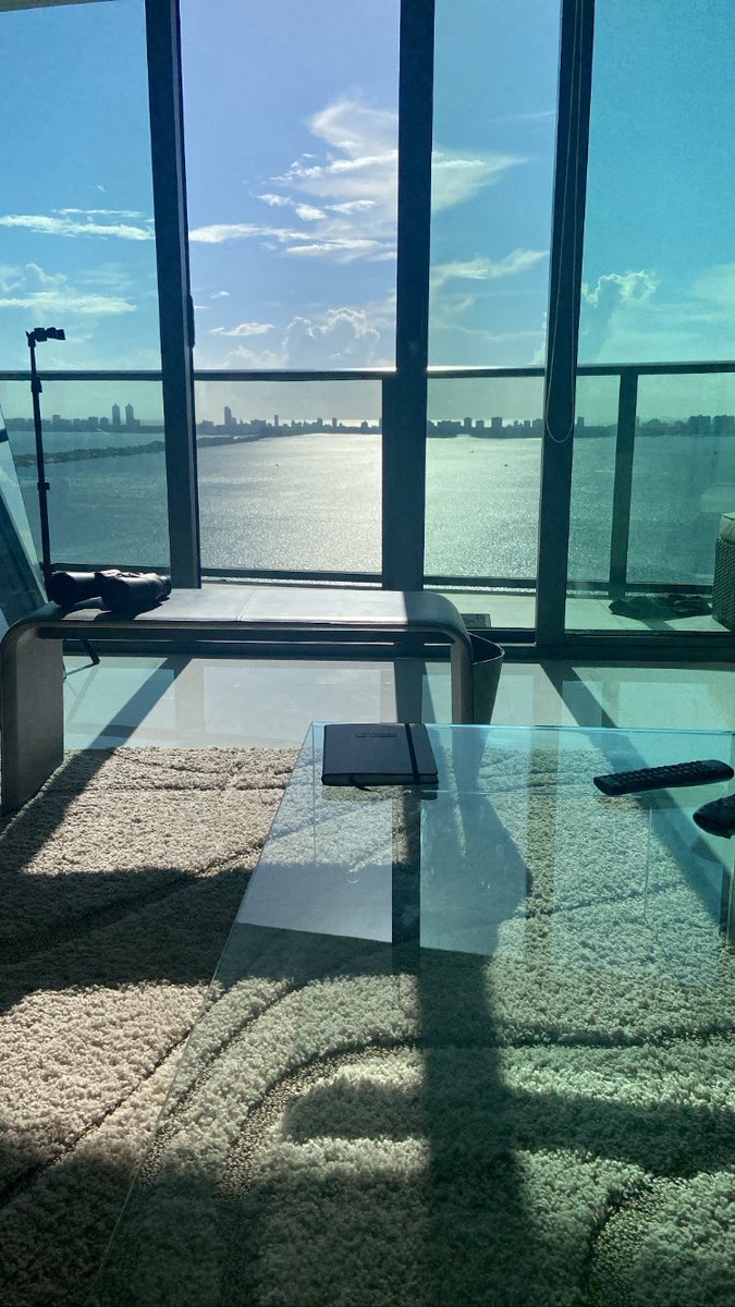 it was thunder &amp; gloom just 30 min ago. miami weather might be more volatile than our memecoin bags

gm lads