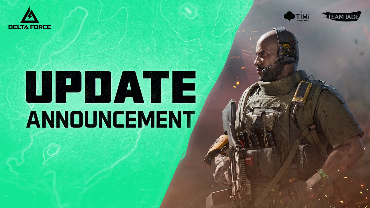 DeltaForce_Game's tweet image. 🛠️Update Incoming
We're rolling out an update with the following content:
🌊Ocean's Offering for Warfare.
🎁Covert Supply Box and Airdrops for Operations.
🎰Lucky Draw for the all-new appearance Storyboard.
✅Balance adjustments, bug fixes, and more.
👏No down time expected.…