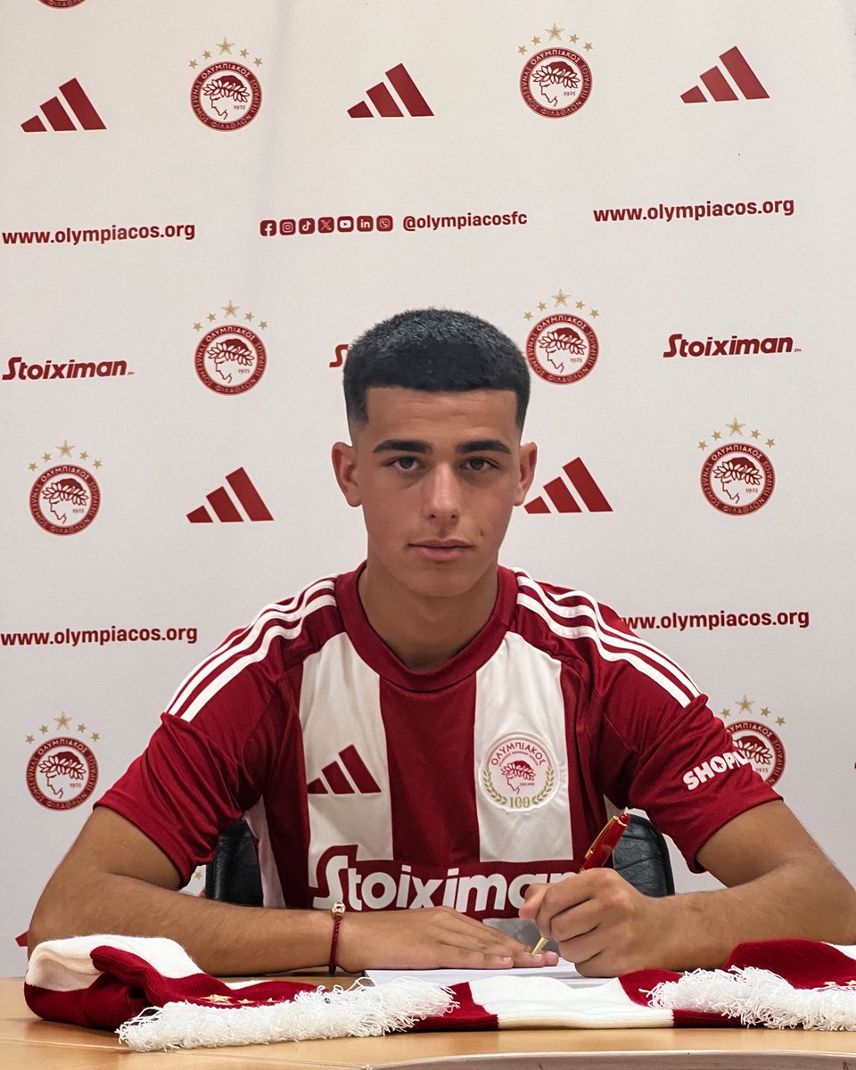 olyfcacademy's tweet image. 🔴⚪💥 Ethan Cortes is 𝗥𝗲𝗱 & 𝗪𝗵𝗶𝘁𝗲!
🇫🇷 Η διεύθυνση Ακαδημίας του Ολυμπιακού ανακοινώνει την απόκτηση του Ετάν Κορτές. Ο Γάλλος ποδοσφαιριστής γεννήθηκε στις 29 Ιουνίου 2007 στη Μασσαλία και αγωνίζεται στην επίθεση.
#Olympiacos #OlympiacosFCAcademy #Welcome #Transfer