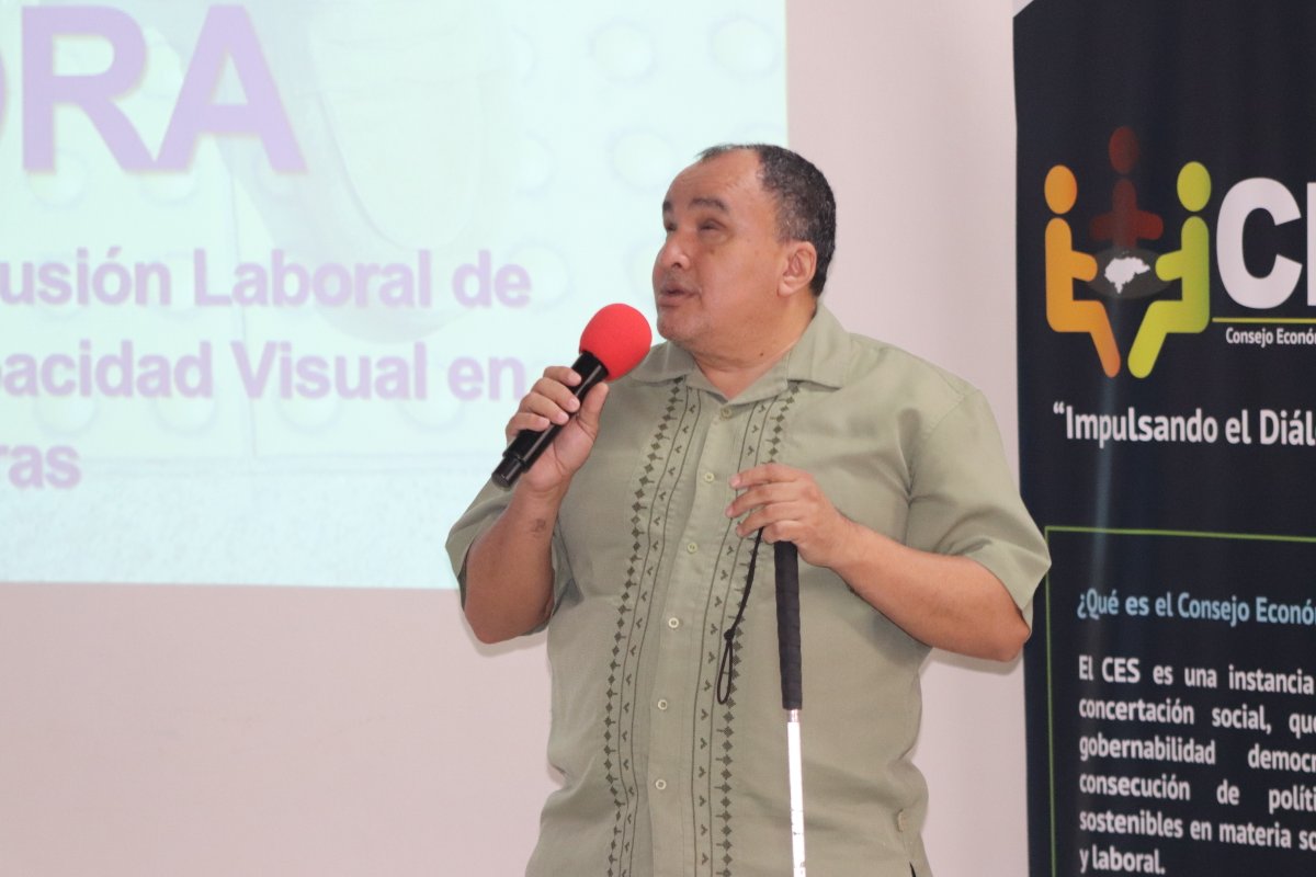 EspacioOEI's tweet image. 🎧 En el nuevo episodio de #EspacioIberoamericano, María Enecon, líder de la Unión Nacional de Ciegos Hondureños (UNCIH), habla sobre el Proyecto para la Inclusión Laboral de Personas con Discapacidad Visual en Honduras, que forma parte del #ProgramaÁgora.

Con el apoyo de la…
