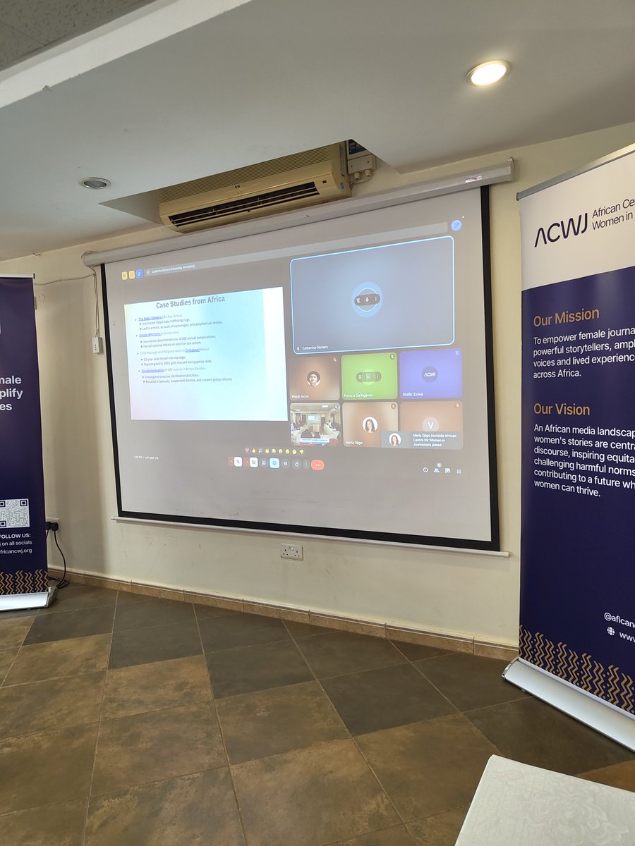 It takes all of us in the communications field to support all women in journalism through accurate reporting of all narratives regarding reproductive justice and Sexual Reproductive Health and Rights (SRHR). 
#ACWJAnnualMediaConvention
#AMC2025
#SRHRJustice