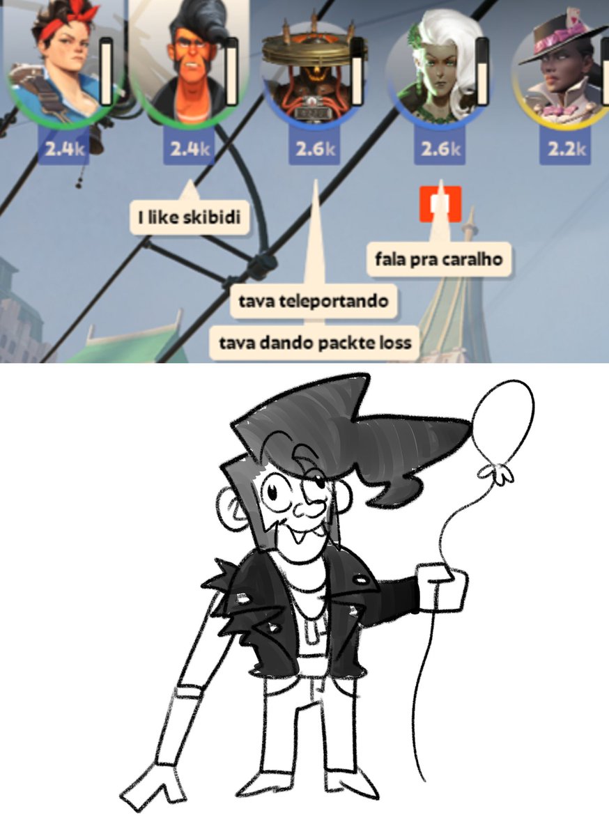 taffythas_art's tweet image. South American Deadlock core
