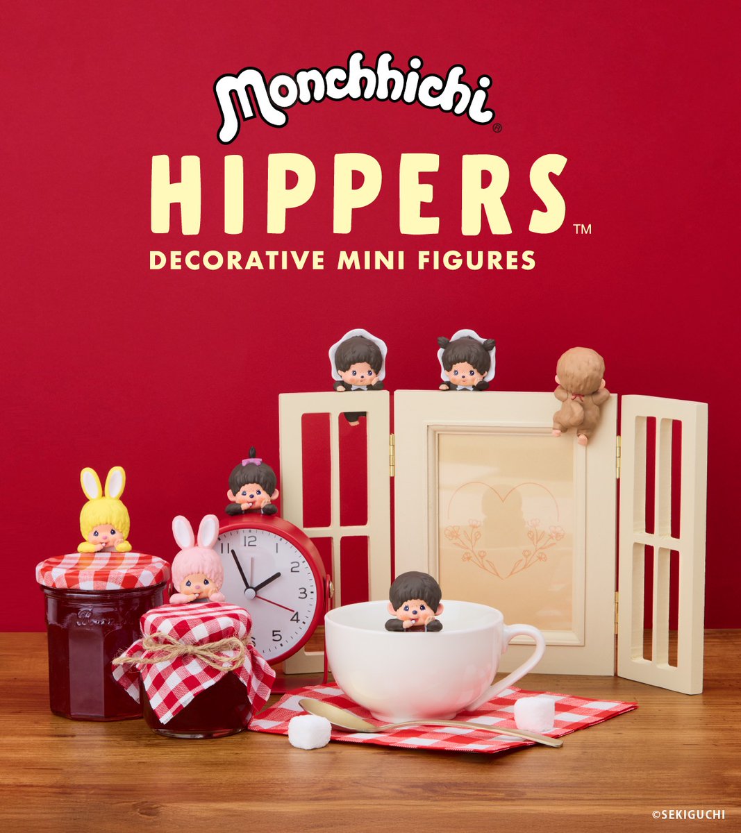 新商品✨ ＼ 『HIPPERS Monchhichi』本日販売開始‼️ 前からは