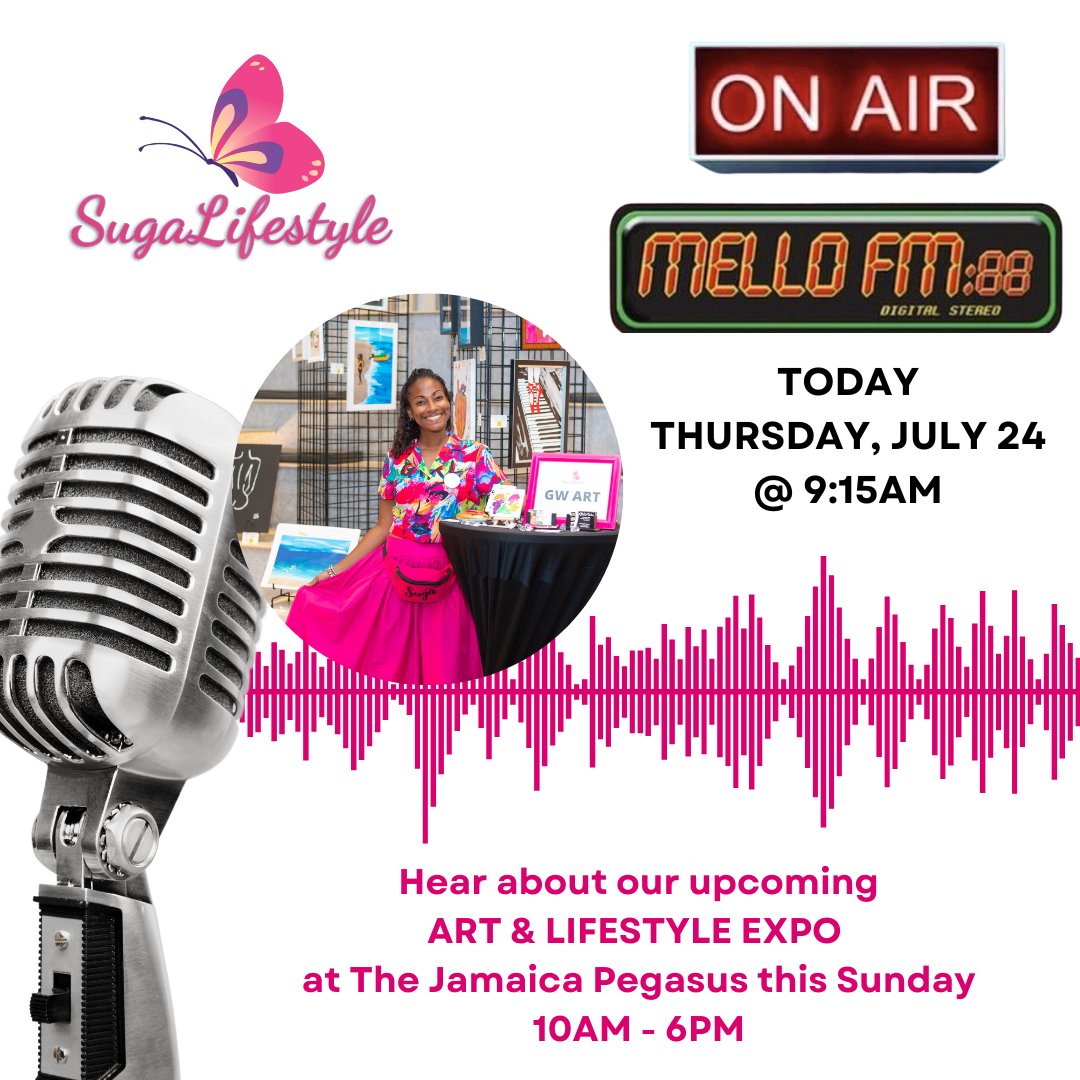TUNE IN SOON TO HEAR SUGA ON MELLOFM88 AT 9:15AM! sugalifestyle.com/2025/07/24/tun…