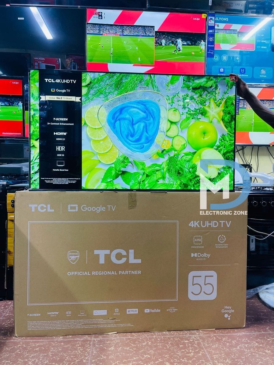 ReganTesla_'s tweet image. TCL 55" Smart TV 980,000/= TZS
Bluetooth ✅
Wifi ✅
YouTube 🔥
Netflix 🙌🏾🙌🏾
Dolby Audio 🔥
4K resolutions ⚡
Call/Whatsapp 0716006808