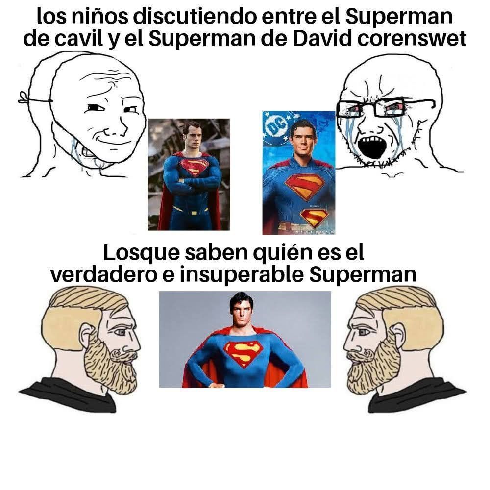 El traje y el actor pueden cambiar... pero la leyenda ya fue forjada en 1978 🎬🦸‍♂️😍 #Superman  #DCStudios