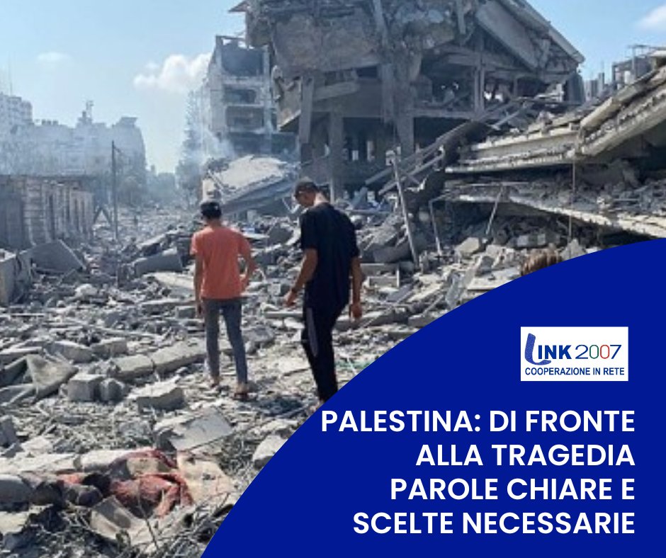 A pochi giorni dalle più recenti dichiarazioni del Segretario Generale delle Nazioni Unite António Guterres, ci uniamo a quanti chiedono con forza che si ponga fine a questa spirale di violenza e distruzione.
Leggi: link2007.org/2025/07/24/pal…

#Gaza #palestina #link2007
