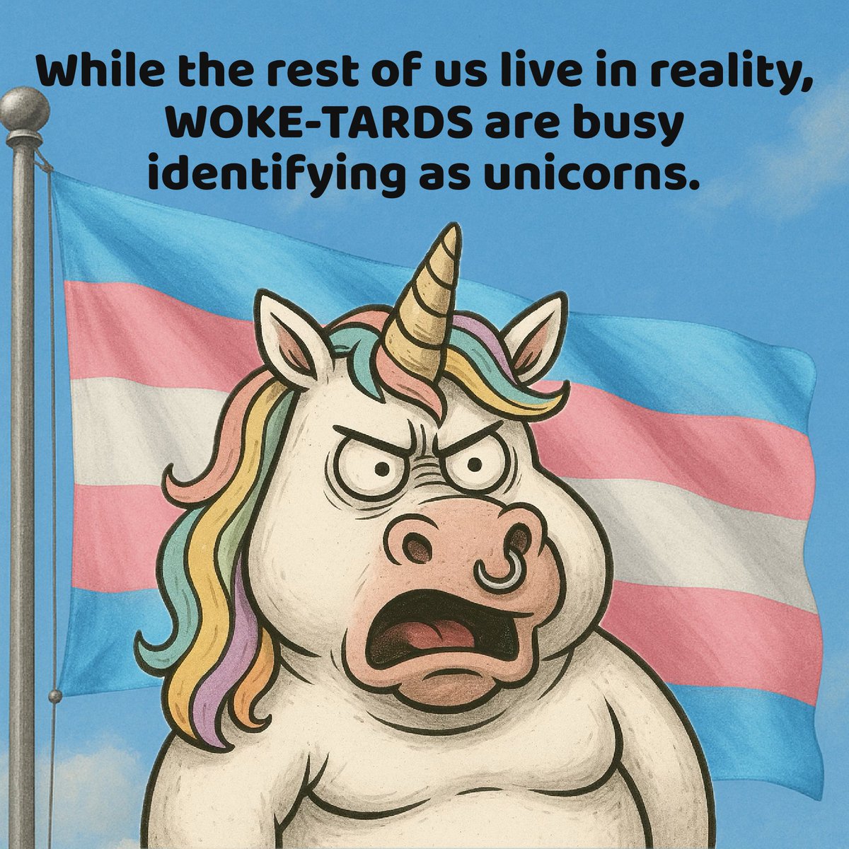 Rebecca_LPC's tweet image. Don’t be a woke-tard! Keep it real and ditch the nonsense. 
#WokeTard #CommonSense