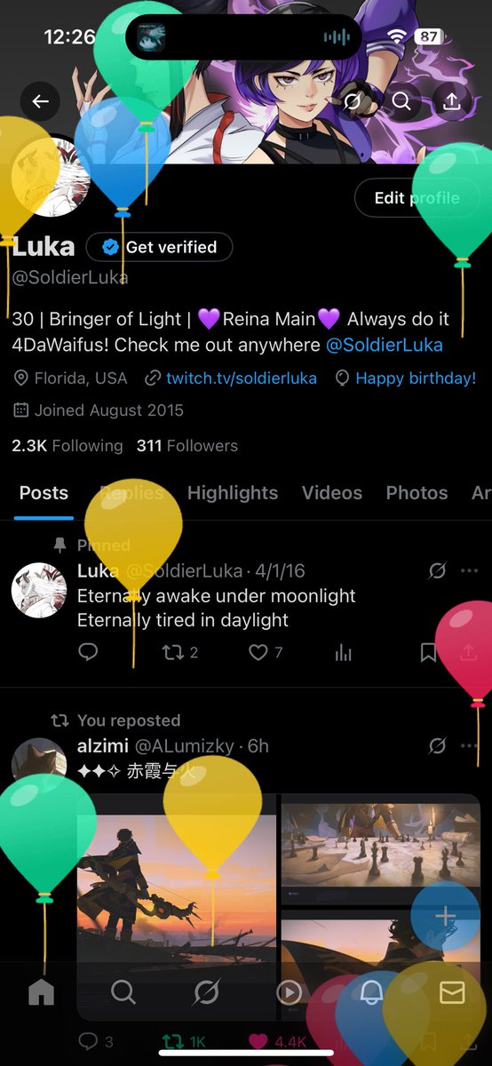 SoldierLuka's tweet image. Another decade in the books! 🥳