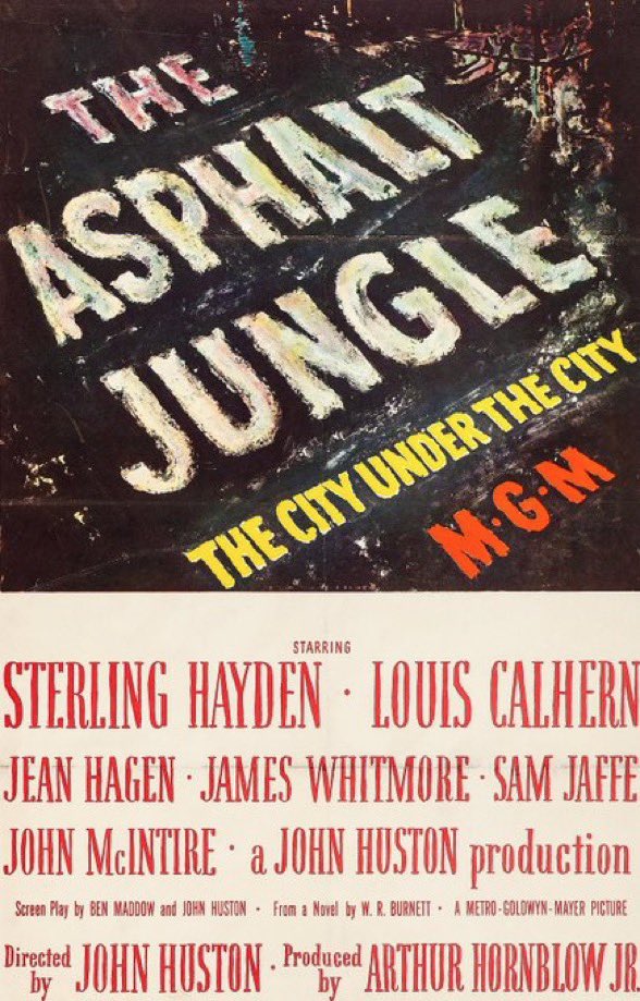 BatQuinn5801's tweet image. #NowWatching The Asphalt Jungle
After Ladies of the Chorus, Marilyn Monroe made a few more small roles before starring in one the most influential films in the crime genre. I thought now would be the perfect time to watch it since I watched one of her movies yesterday.