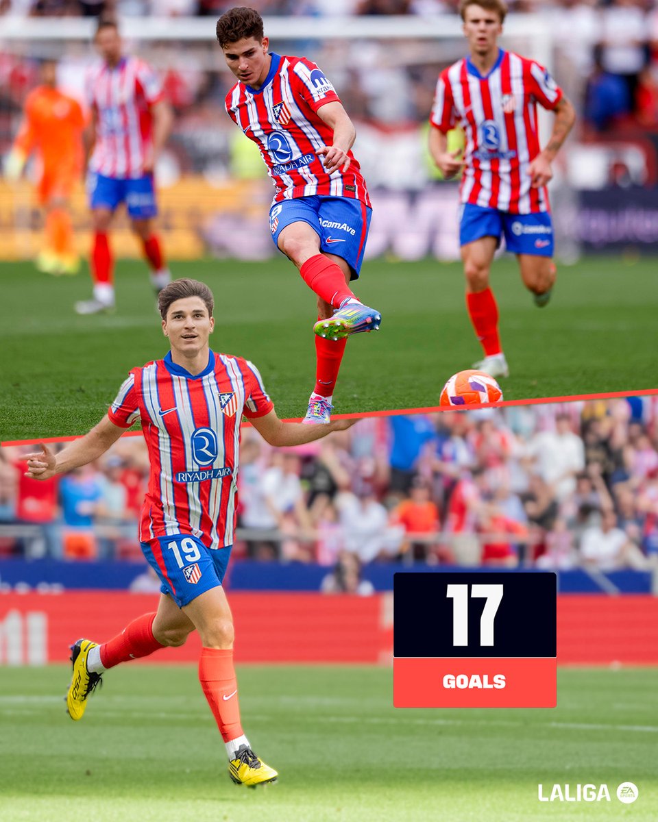 LaLigaEN's tweet image. Not a bad first season in LALIGA 😉.
@Atleti