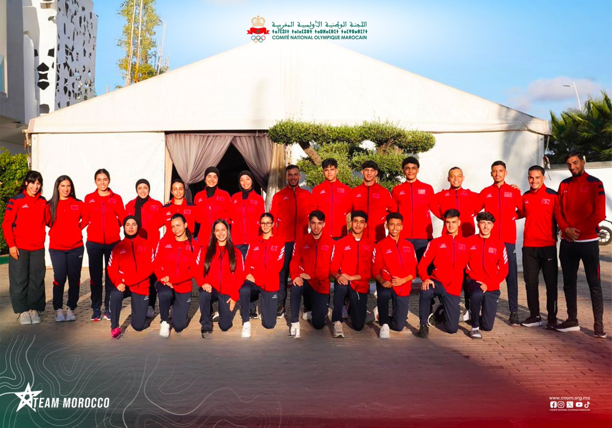 Good luck to our national karate team taking part in the UFAK Senior African Championships, held from July 25 to 27, 2025 in Nigeria 💪🥋🇲🇦

#Karate #TeamMorocco #UFAK