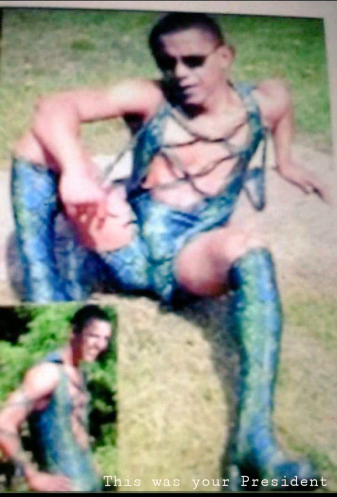 Barry Soetoro like you’re never seen before. 😱