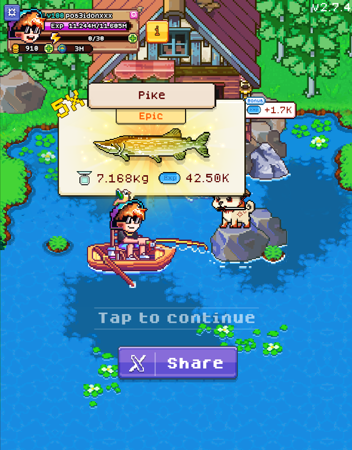 0xseraphim_'s tweet image. Fishing of the day @FishingFrenzyCo
5x Epic "Pike"
Have you received your weekly rewards yet? Drop a comment and share what you got!
🎣😎
#fishingfrenzyco