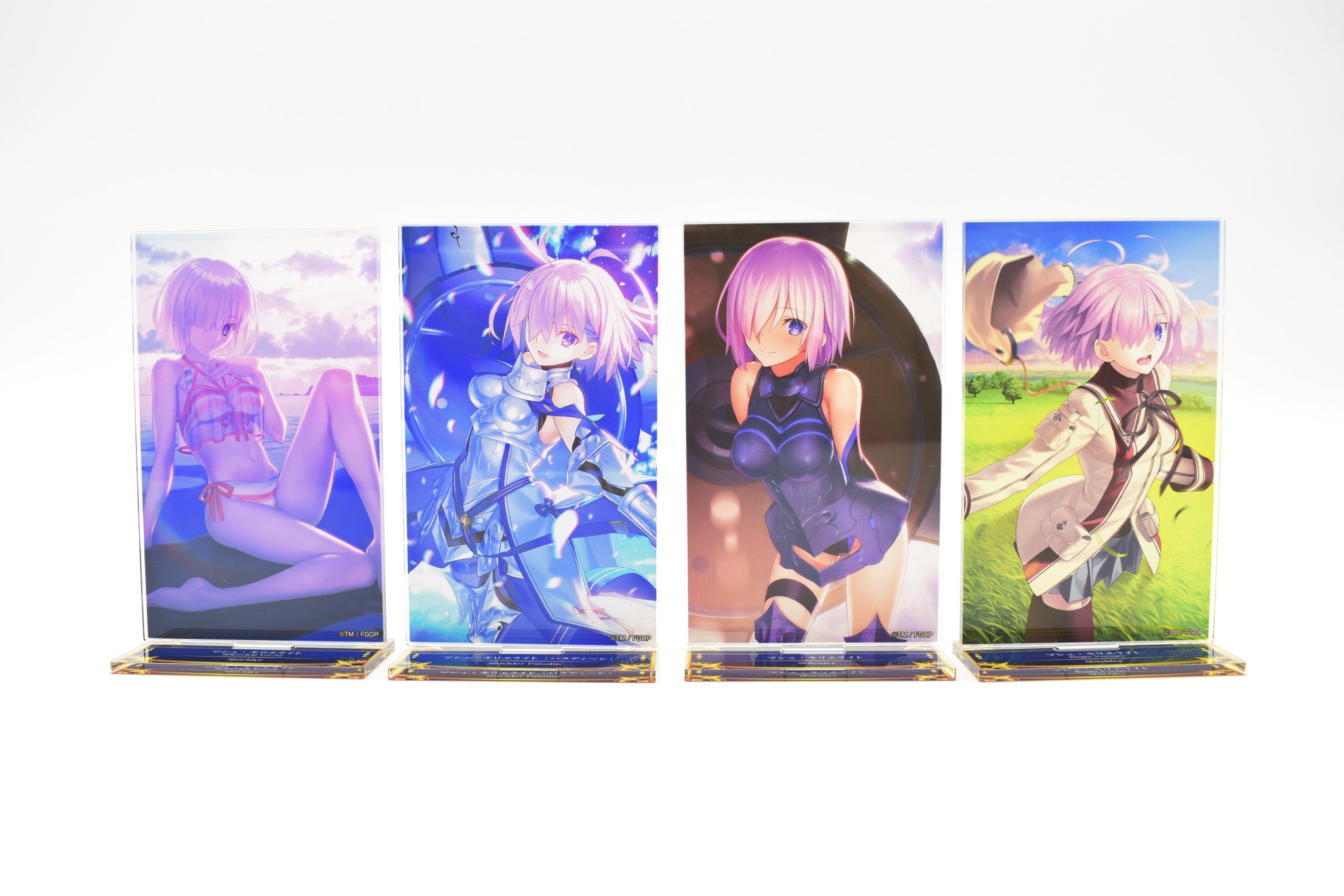 Fate Grand Order 最終再臨展 限定 特典 グリッターアクリル色紙 Fate Grand Order 最終再臨展 限定 特典 グリッターアクリル色紙