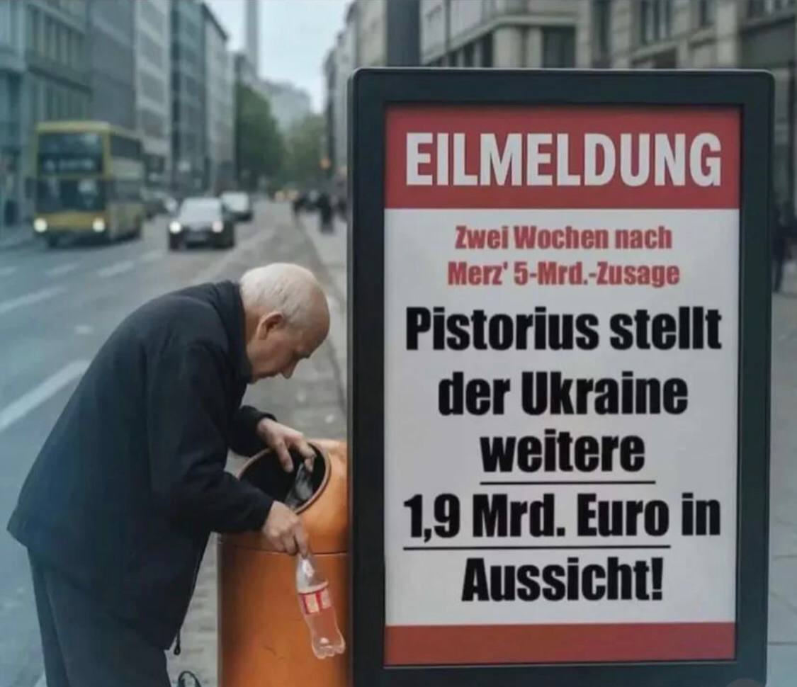 BockwurstClown's tweet image. "Wir haben keine Lust mehr darauf,
dass wir als Rentner jeden Monat
Flaschen sammeln müssen,
deswegen wählen wir jetzt die #AfD."
🟥🟥🟥🟥🟥🟥🟥🟥🟥🟥🟥
Ein Zitat von Rentner Martin Fuchs
🟧🟧🟧🟧🟧🟧🟧🟧🟧🟧🟧