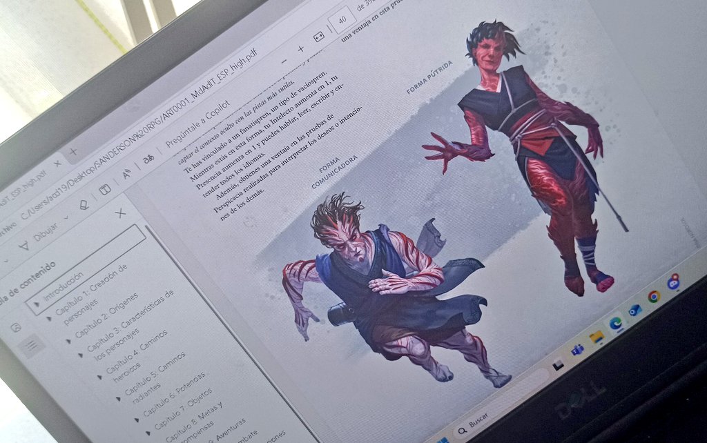 howuld1's tweet image. Se viene tremenda campaña en la que voy a poner a jugar a un montón de amigos con cero idea del Cosmere y básicamente va a ser un Isekai en el que no se van a enterar de absolutamente nada