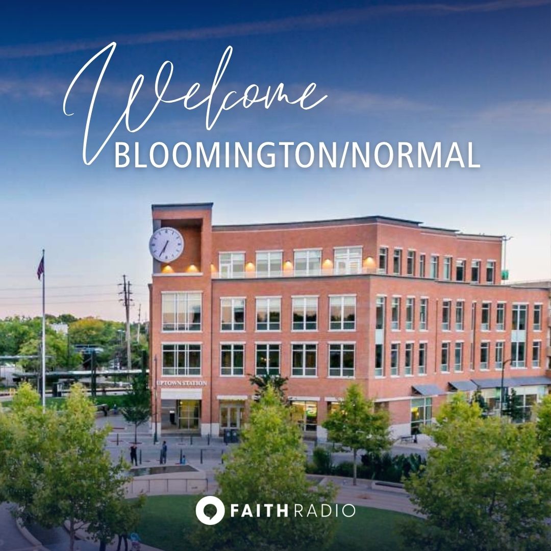 MyFaithRadio's tweet image. We’re excited to share that Faith Radio has expanded its reach—and we’re now broadcasting on 100.7 FM in the Bloomington/Normal area!
We’re so grateful for this community and how the Lord continues to open doors to share hope-filled, Christ-centered content.