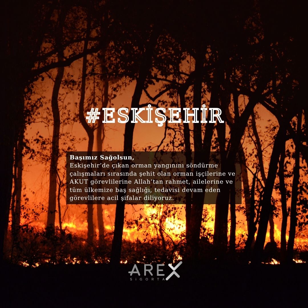 Eskişehir Başımız  sağolsun !!!
#ArexSigorta