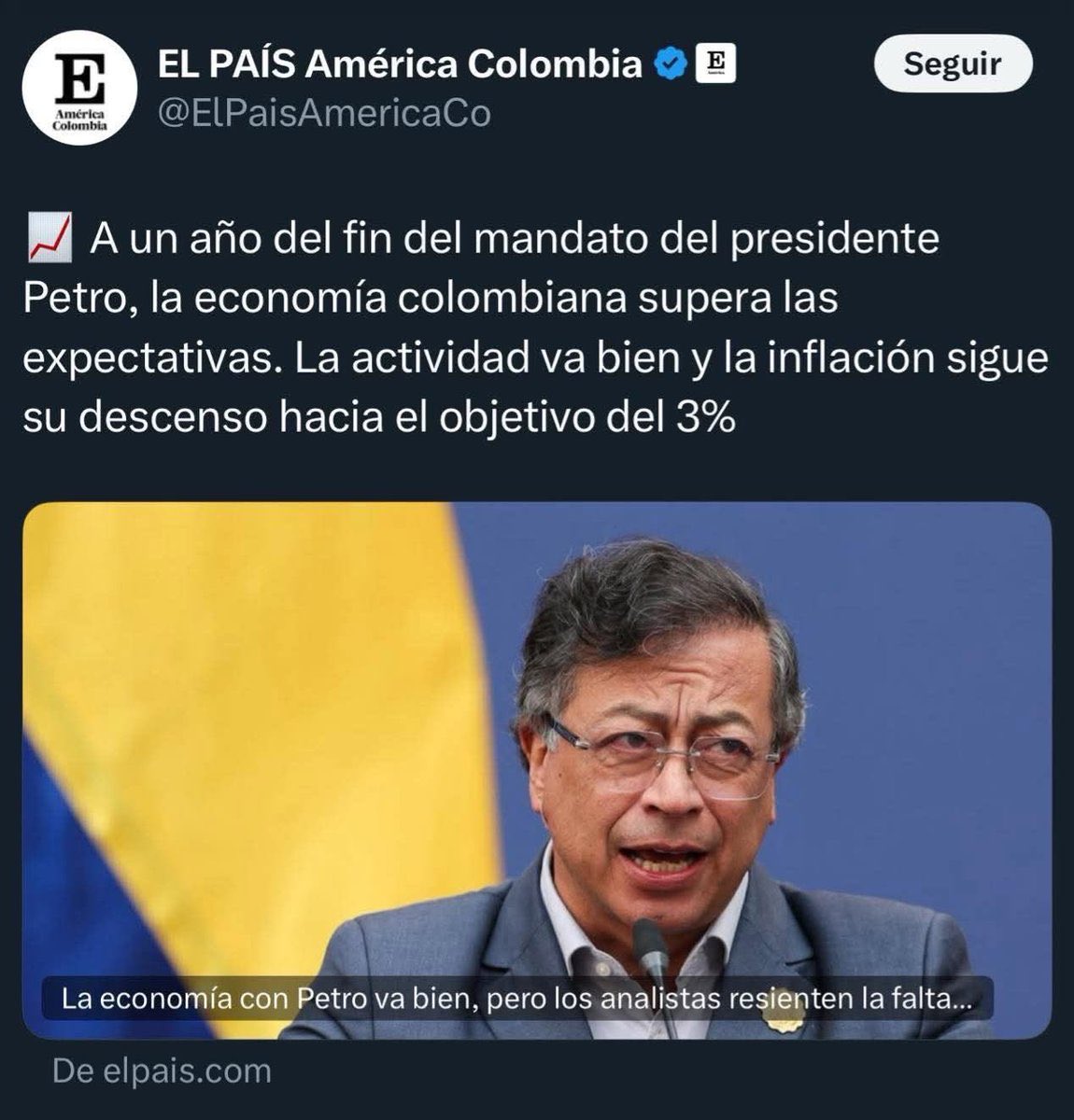 Marianiniecheve's tweet image. Todas las estadísticas indican que la economía colombiana VA BIEN, y que la Inflación sigue a la baja, y muchas cosas más positivas están pasando, en el gobierno del presidente @petrogustavo. Pero veo muchos de ustedes concentrados es en la pelea de la hija de un mafioso que…