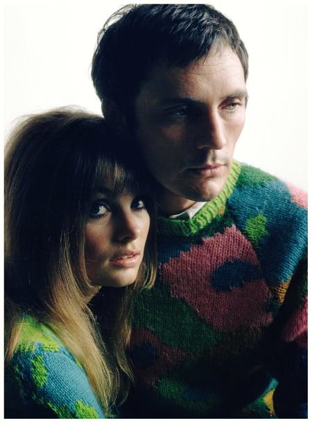 Jacted7's tweet image. Terence Stamp and Jean Shrimpton
1967
