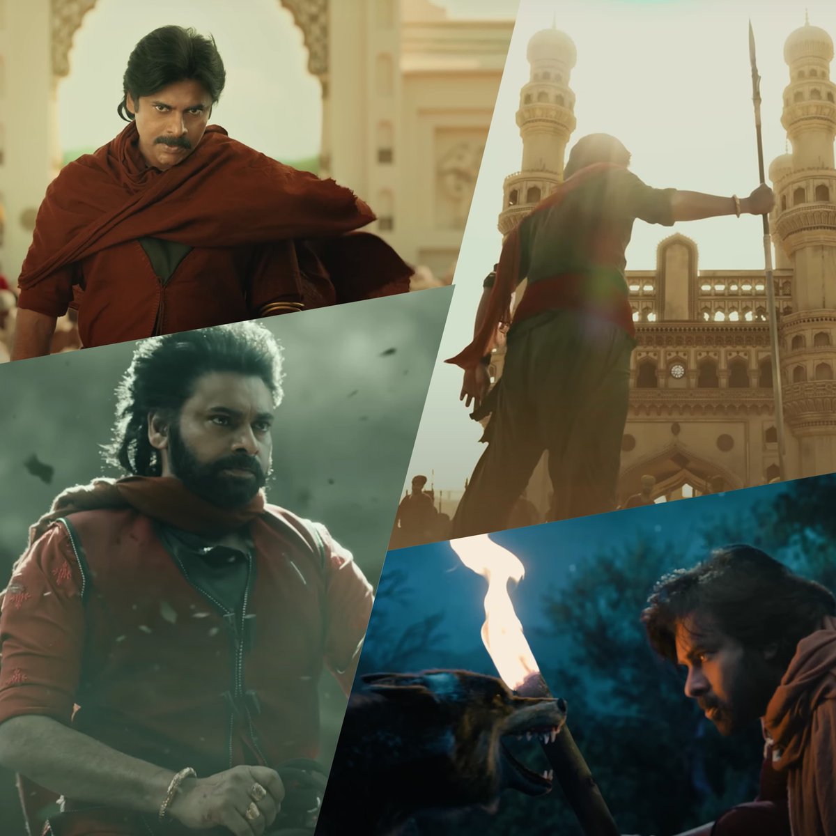 GaurangBhardwa1's tweet image. Aaj #HariHaraVeeraMallu movie dekhi, @PawanKalyan's swag is on another level 🥵🔥 Mughalon ke saare attyacharon ka expose hua hai. Hyderabad ki bhi kaafi epic history rahi hai. Every proud Hindu & Indian must watch this movie.