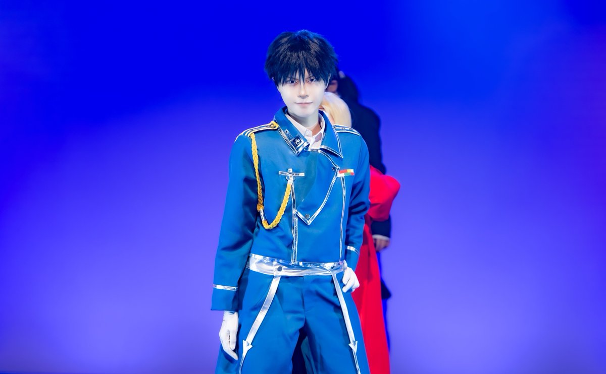 86k_n's tweet image. コスジャンのときの大佐の写真！照明がやっぱりめちゃよい～！

P.@tatsu_photo さん
#コスジャン
#トラネキサムさん